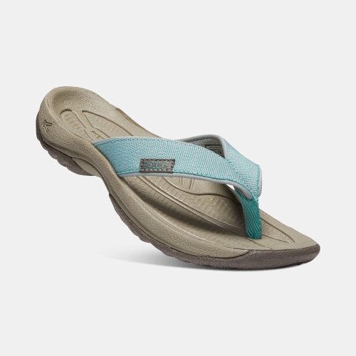 Women's Keen Kona Flip II Flip-Flops Green | VOK-864710