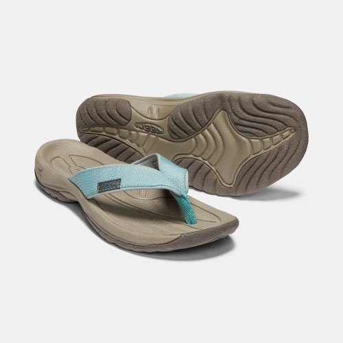 Women's Keen Kona Flip II Flip-Flops Green | VOK-864710