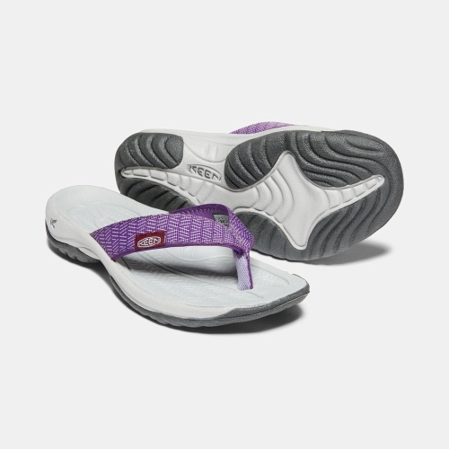 Women's Keen Kona Flip II Flip-Flops Purple | DTG-583629