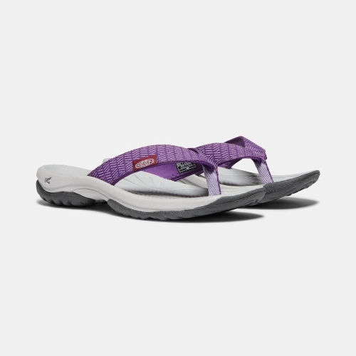 Women's Keen Kona Flip II Flip-Flops Purple | DTG-583629