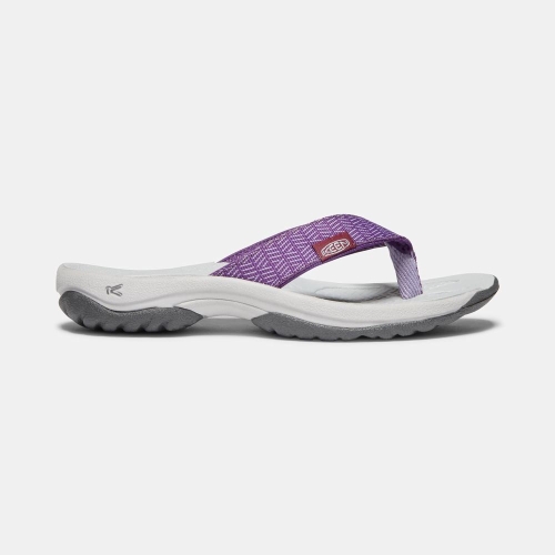 Women\'s Keen Kona Flip II Flip-Flops Purple | DTG-583629