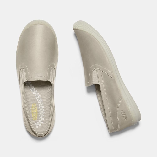 Women's Keen Lorelai Slip On Shoes White | RSP-065713