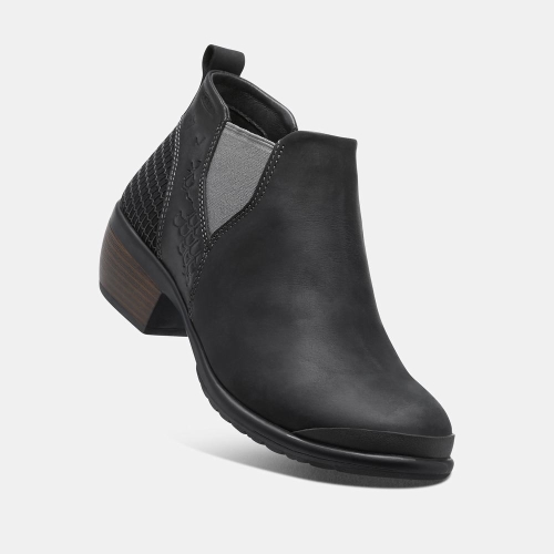 Women's Keen Morrison Chelsea Boots Black | ISX-938472