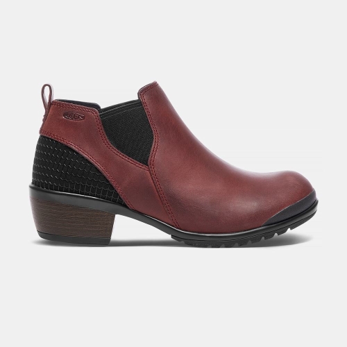 Women\'s Keen Morrison Chelsea Boots Burgundy | DTS-523678