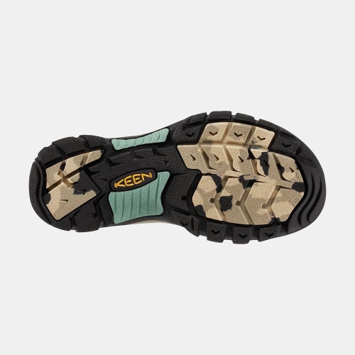 Women's Keen Newport H2 Hiking Sandals Brown Turquoise | VRI-085194