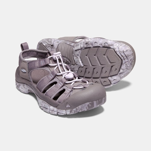 Women's Keen Newport H2 Hiking Sandals Lavender | VCJ-639427