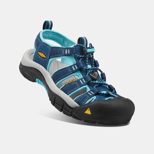 Women's Keen Newport H2 Hiking Sandals Navy Blue | ZGJ-652978