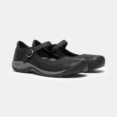 Women's Keen Presidio II Casual Shoes Black Grey | ZXV-537412