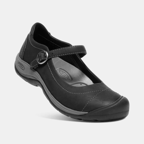 Women's Keen Presidio II Casual Shoes Black Grey | ZXV-537412