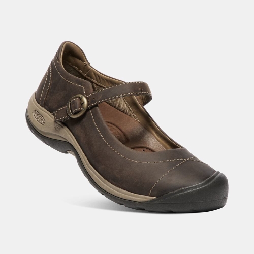 Women's Keen Presidio II Casual Shoes Coffee | YSP-208691