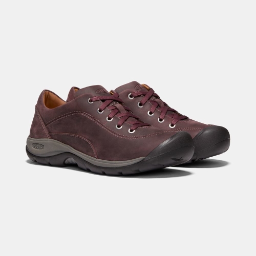 Women's Keen Presidio II Hiking Shoes Burgundy | HRY-708346