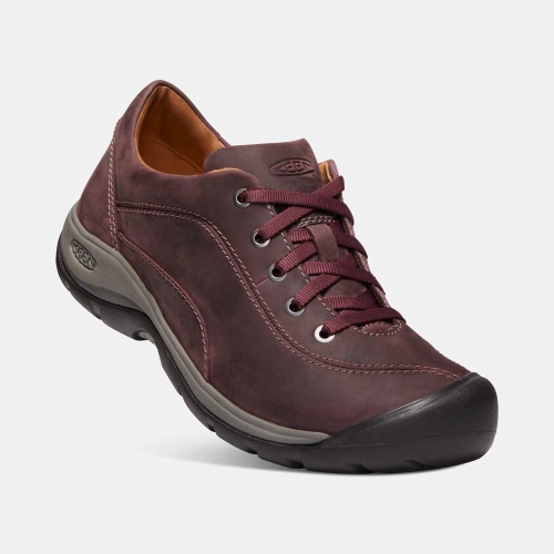 Women's Keen Presidio II Hiking Shoes Burgundy | HRY-708346