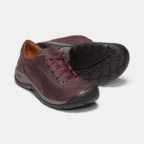 Women's Keen Presidio II Hiking Shoes Burgundy | HRY-708346