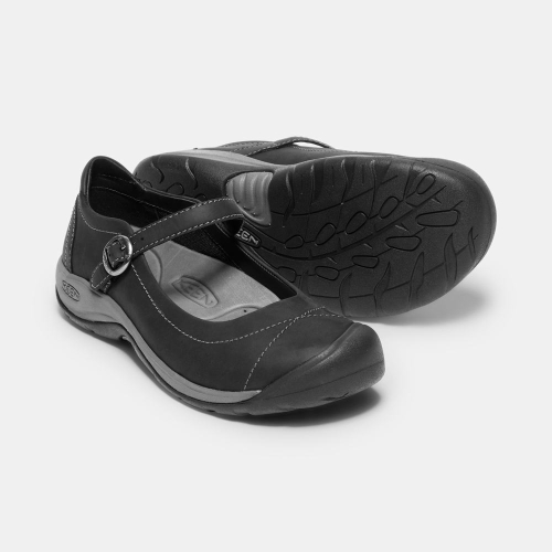 Women's Keen Presidio II Mary Jane Shoes Black | VMC-219483