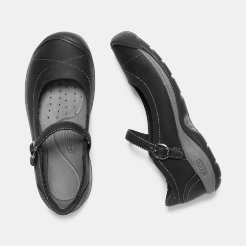 Women's Keen Presidio II Mary Jane Shoes Black | VMC-219483