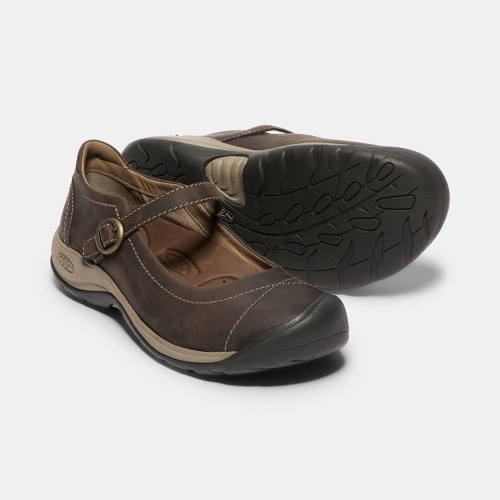 Women's Keen Presidio II Mary Jane Shoes Chocolate | XRJ-491258