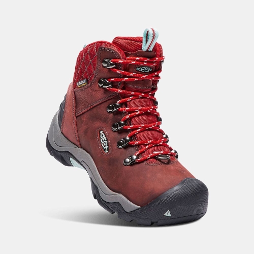 Women's Keen Revel III Hiking Boots Red | DKC-371580