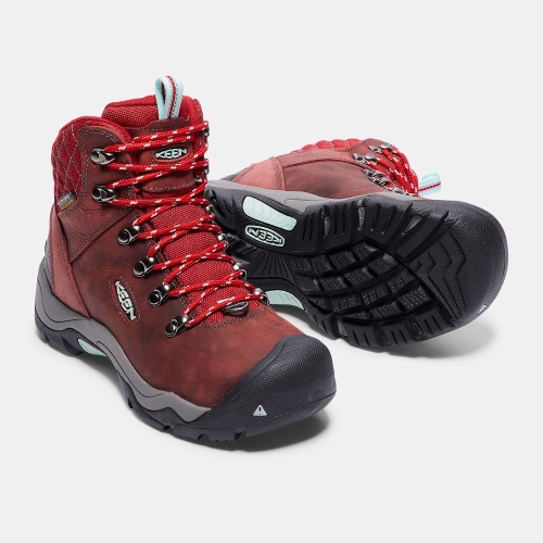 Women's Keen Revel III Hiking Boots Red | DKC-371580