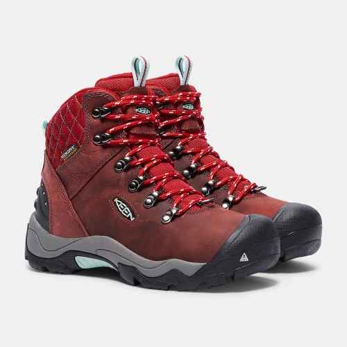 Women's Keen Revel III Hiking Boots Red | DKC-371580