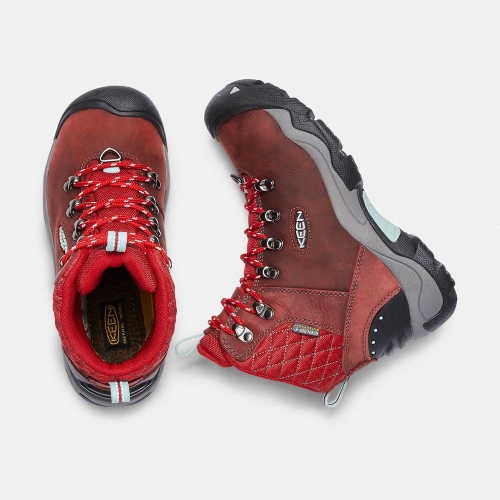 Women's Keen Revel III Hiking Boots Red | DKC-371580