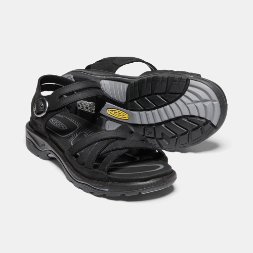 Women's Keen Rialto II Naples Hiking Sandals Black | QUE-748635