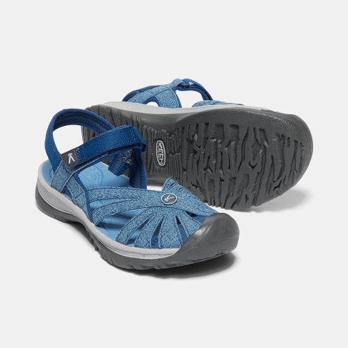 Women's Keen Rose Sandals Blue | FZT-128750