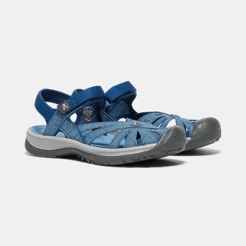 Women's Keen Rose Sandals Blue | FZT-128750