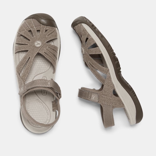 Women's Keen Rose Sandals Khaki | JVH-835401