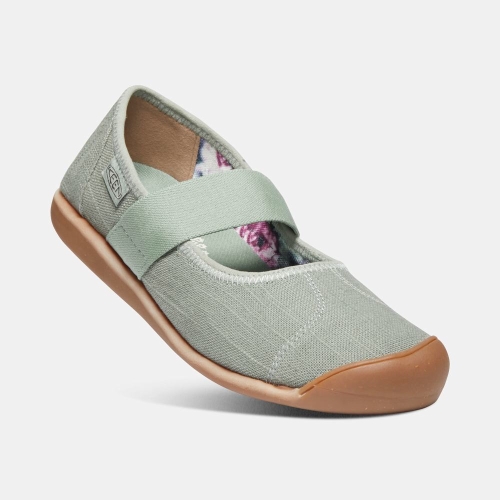 Women's Keen Sienna Canvas Casual Shoes Turquoise | VKI-815976