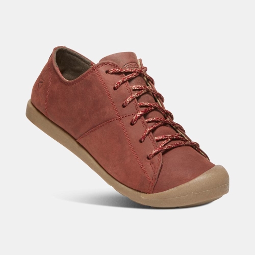 Women's Keen Sienna Sneakers Brown Red | HDO-241093