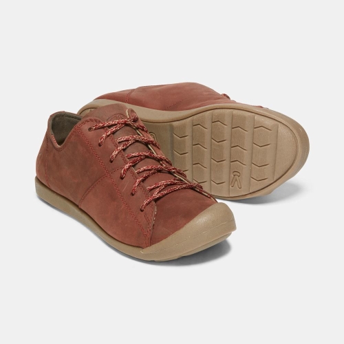 Women's Keen Sienna Sneakers Brown Red | HDO-241093