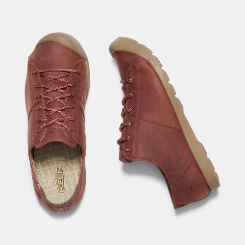 Women's Keen Sienna Sneakers Brown Red | HDO-241093