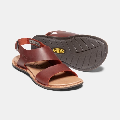 Women's Keen Sofia 2 Strap Sandals Burgundy | HLB-561783