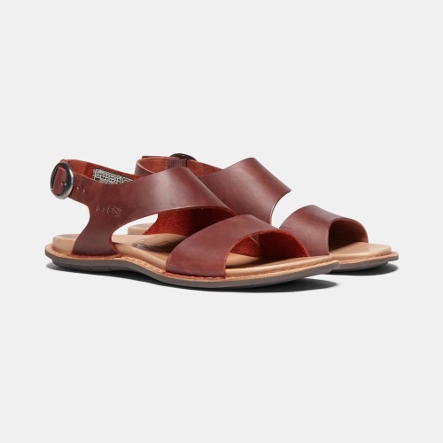 Women's Keen Sofia 2 Strap Sandals Burgundy | HLB-561783