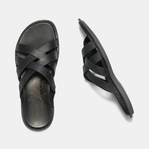 Women's Keen Sofia Slides Black | FNC-294813