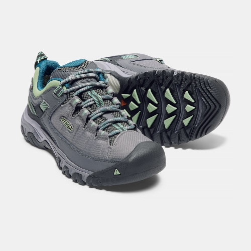 Women's Keen Targhee Exp Waterproof Hiking Shoes Grey | CXB-308947