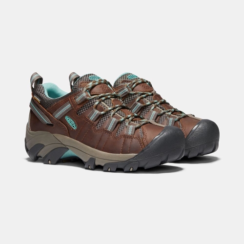 Women's Keen Targhee II Waterproof Hiking Shoes Brown | JFK-430516