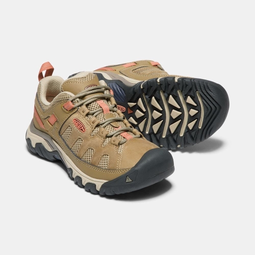 Women's Keen Targhee Vent Hiking Shoes Khaki | TKG-965728