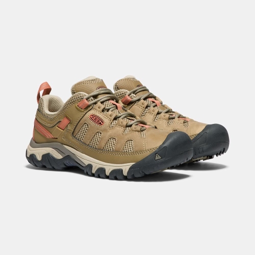 Women's Keen Targhee Vent Hiking Shoes Khaki | TKG-965728