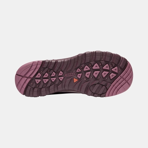 Women's Keen Terra Moc Waterproof Hiking Shoes Purple | MRX-574218