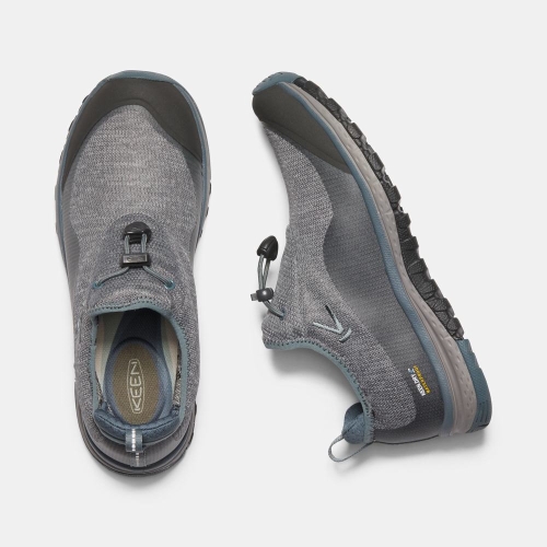 Women's Keen Terra Moc Waterproof Slip On Shoes Grey | YEC-697238