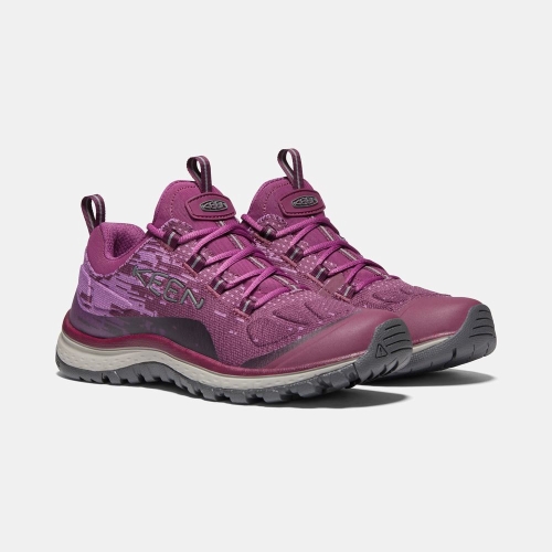 Women's Keen Terradora Evo Hiking Shoes Purple | XHN-759831