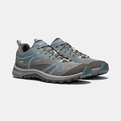 Women's Keen Terradora Waterproof Hiking Shoes Grey | BCP-501349