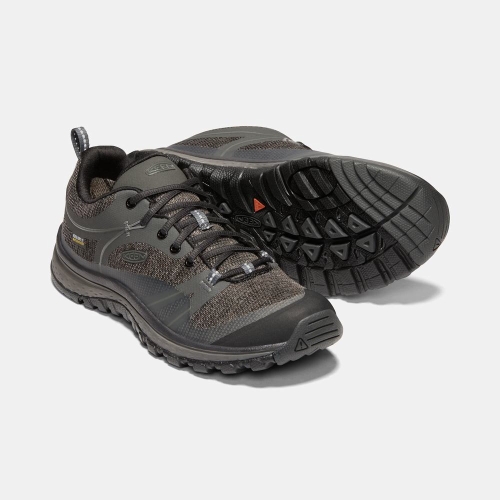 Women's Keen Terradora Waterproof Hiking Shoes Deep Grey | MCS-536904