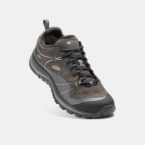 Women's Keen Terradora Waterproof Hiking Shoes Deep Grey | OAB-647503