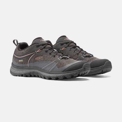 Women's Keen Terradora Waterproof Hiking Shoes Deep Grey | OAB-647503