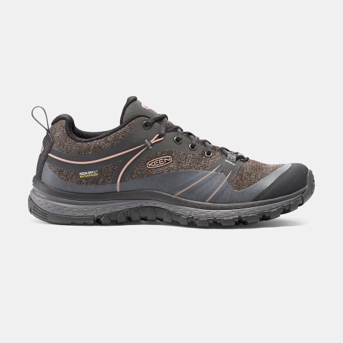 Women\'s Keen Terradora Waterproof Hiking Shoes Deep Grey | OAB-647503