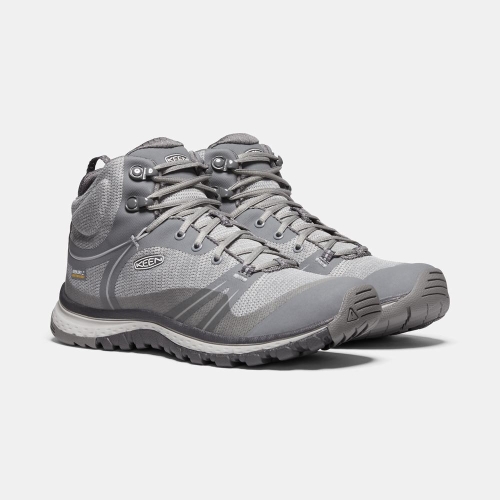 Women's Keen Terradora Waterproof Mid Hiking Boots Grey | DMN-350782