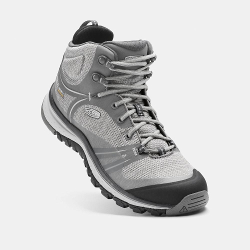 Women's Keen Terradora Waterproof Mid Hiking Boots Grey | GYH-589217