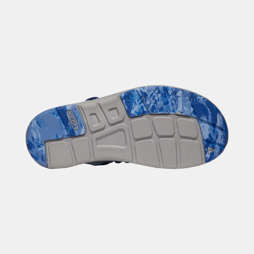 Women's Keen Uneek Sandals Blue | KTE-498502